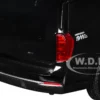 2025 Chevrolet Tahoe PPV "LAPD (Los Angeles Police Department)" Black and White with Flashing Light Bar and Front and Rear Lights and Sounds 1/24 Diecast Model Car by Motormax