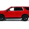 2025 Chevrolet Tahoe PPV Red "Custom Builder's Kit - Law Enforcement and Public Service" Series 1/24 Diecast Model Car by Motormax