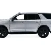 2025 Chevrolet Tahoe PPV Silver Metallic "Custom Builder's Kit - Law Enforcement and Public Service" Series 1/24 Diecast Model Car by Motormax