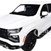 2025 Chevrolet Tahoe PPV White "Custom Builder's Kit - Law Enforcement and Public Service" Series 1/24 Diecast Model Car by Motormax