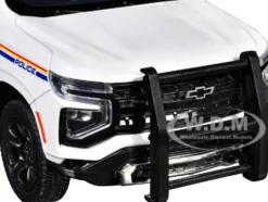 2025 Chevrolet Tahoe PPV with Light Bar "RCMP Royal Canadian Mounted Police" White "Law Enforcement and Public Service" Series 1/24 Diecast Model Car by Motormax
