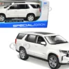 2021 Chevrolet Tahoe White with Sunroof Special Edition 1/26 Diecast Model Car Maisto 31533WH