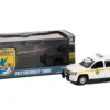 2012 Chevrolet Tahoe White with Yellow Stripes U.S. Fish & Wildlife Service Law Enforcement 1/43 Diecast Model Car Greenlight 86190