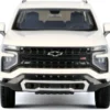 2025 Chevrolet Tahoe Z71 White "Timeless Legends" Series 1/24 Diecast Model Car by Motormax