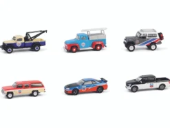 Chevron Special Edition Series 1 Set of 6 pieces 1/64 Diecast Model Cars by Greenlight