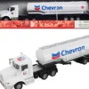Chevron Tanker Truck White Chevron 1/50 Diecast Model Daron GW182006