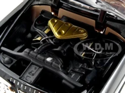 1955 Chrysler C300 Black 1/24 Diecast Model Car Motormax 73302