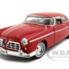 1955 Chrysler C300 Red 1/24 Diecast Model Car Motormax 73302
