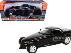Chrysler Howler Concept Black Timeless Legends 1/24 Diecast Model Car Motormax 73282