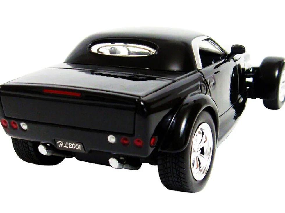 Chrysler Howler Concept Black Timeless Legends 1/24 Diecast Model Car Motormax 73282