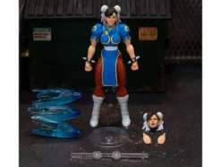 Chun Li 6 Moveable Figure with Accessories and Alternate Head and Hands Ultra Street Fighter II The Final Challengers 2017 Video Game model Jada 34216