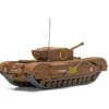 Churchill Mk III Tank ESK Squadron HQ C Squadron 3rd Battalion Scots Guards 6th Guards Armoured Brigade 1943 British Royal Army Military Legends Series 1/50 Diecast Model Corgi CC60112
