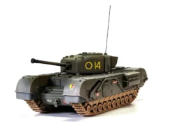Churchill Mk IV Tank To Catch a Tiger Toledo C Squadron 14 Troop 21st Army Tank Brigade Tunisia 1943 British Royal Army Military Legends Series 1/50 Diecast Model Corgi CC60113