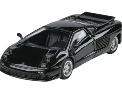 1991 Cizeta V16T Black 1/64 Diecast Model Car Paragon Models PA-55505