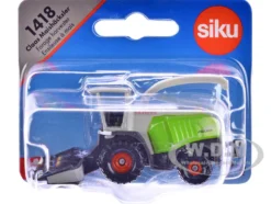 Claas 960 Jaguar Forage Harvester Green and Gray Diecast Model by Siku
