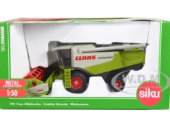 Claas Lexion 600 Combine Harvester Green and Gray 1/50 Diecast Model Siku SK1991