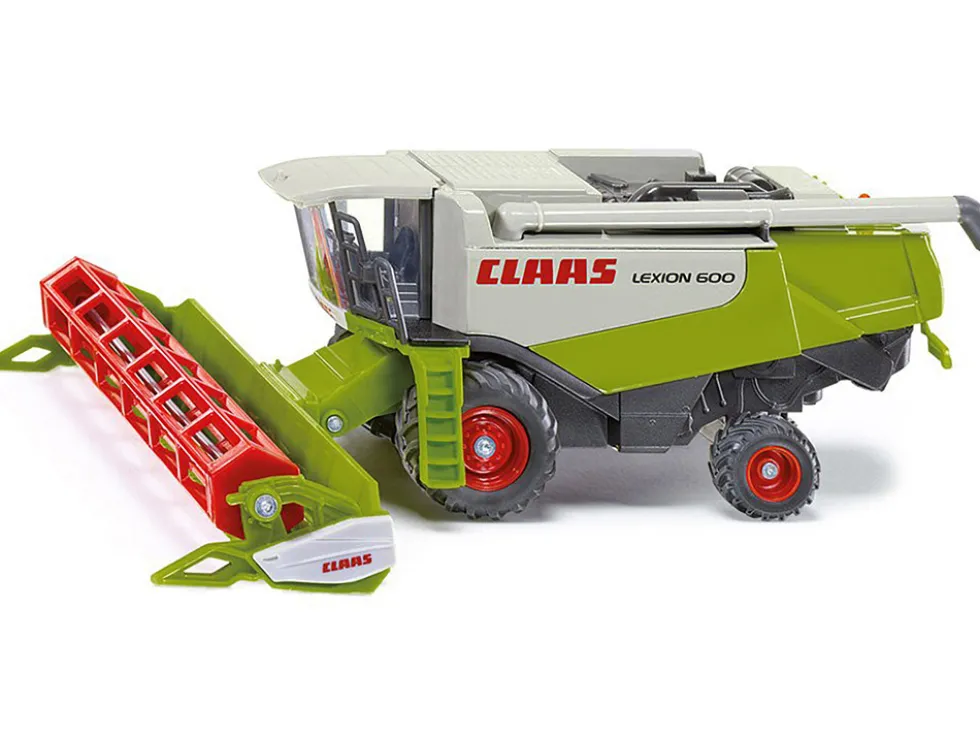 Claas Lexion 600 Combine Harvester Green and Gray 1/50 Diecast Model Siku SK1991