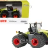 Claas 4500 Xerion Tractor with Dual Wheels Green with Gray Top "Prestige Collection" 1/64 Diecast Model by ERTL TOMY