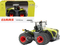 Claas 4500 Xerion Tractor with Dual Wheels Green with Gray Top "Prestige Collection" 1/64 Diecast Model by ERTL TOMY