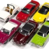 Classic Gold Collection 2025 Release 1 Set A of 6 Cars 1/64 Diecast Model Cars by Johnny Lightning