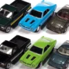 Classic Gold Collection 2025 Release 2 Set of 6 Cars 1/64 Diecast Model Cars by Johnny Lightning