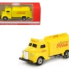 1947 Coca Cola Delivery Bottle Truck Yellow 1/87 Diecast Model Motor City Classics MCC439954