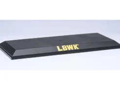 Collectible Display Show Case with Black Plastic Base and Gold 