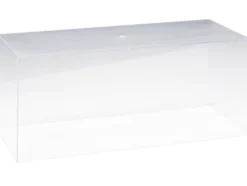 Collectible Display Show Case for 1/18 1/24 Scale Model Cars Black Plastic Base Autoart 90001