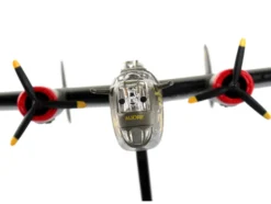 Consolidated B 24J Liberator Bomber Aircraft Witchcraft 467th Bomb Group 790 Bomb Squadron United States Army Air Forces 1/163 Diecast Model Airplane Postage Stamp PS5557-3