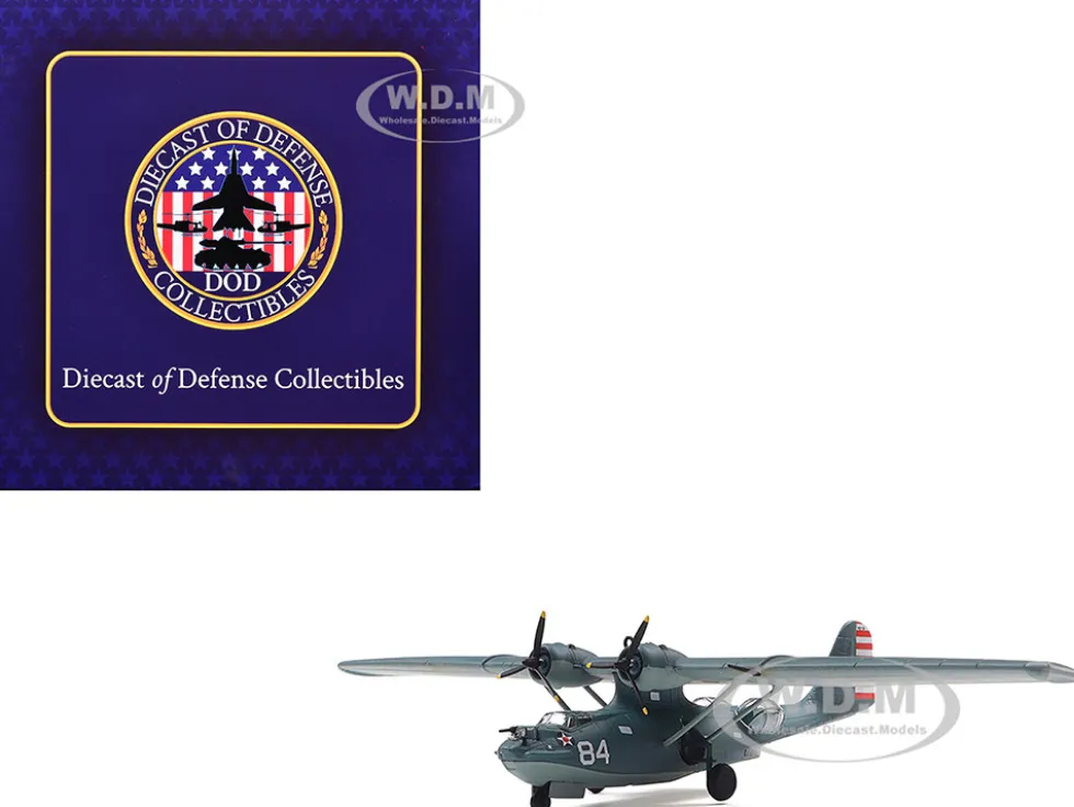 Consolidated PBY-5A Catalina Aircraft "United States Navy" 1/144 Diecast Model by Diecast of Defense