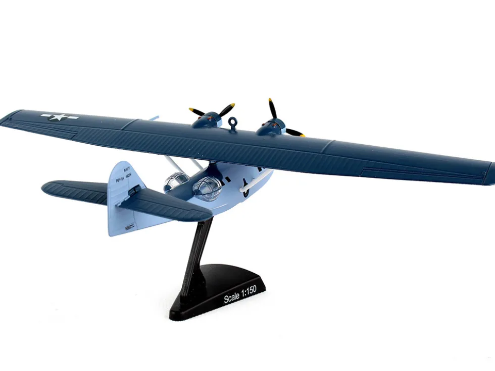 Consolidated PBY 5A Catalina Patrol Aircraft Bureau Number 48294 United States Navy 1/150 Diecast Model Airplane Postage Stamp PS5556-4