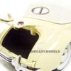 1936 Cord 810 Coupe Yellow Cream Top Red Interior 1/18 Diecast Model Car Signature Models 18108