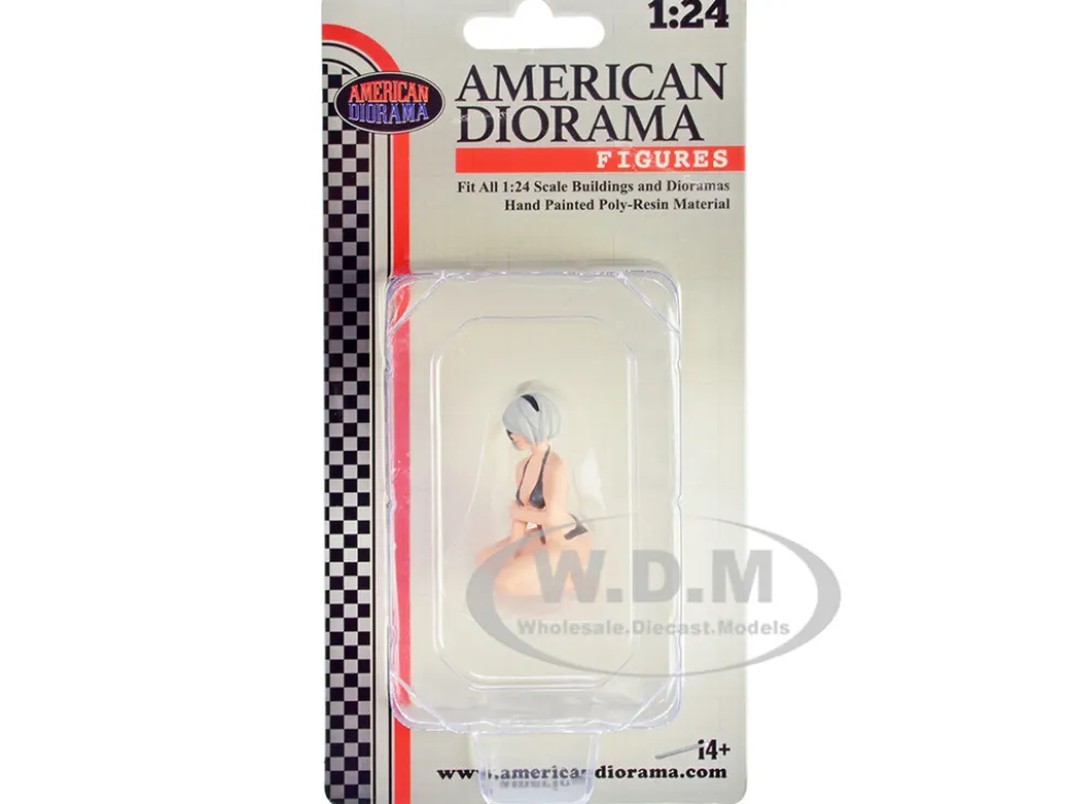 Cosplay Girls Figure 5 for 1/24 Scale Models American Diorama 24305