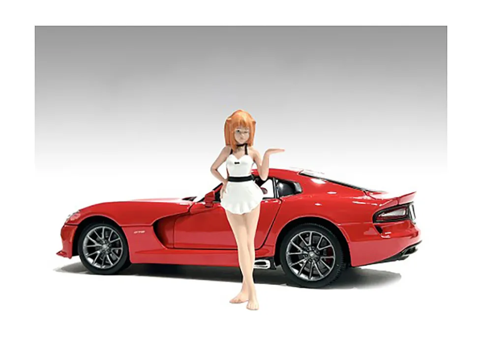 Cosplay Girls Figure 2 for 1/24 Scale Models American Diorama 24302