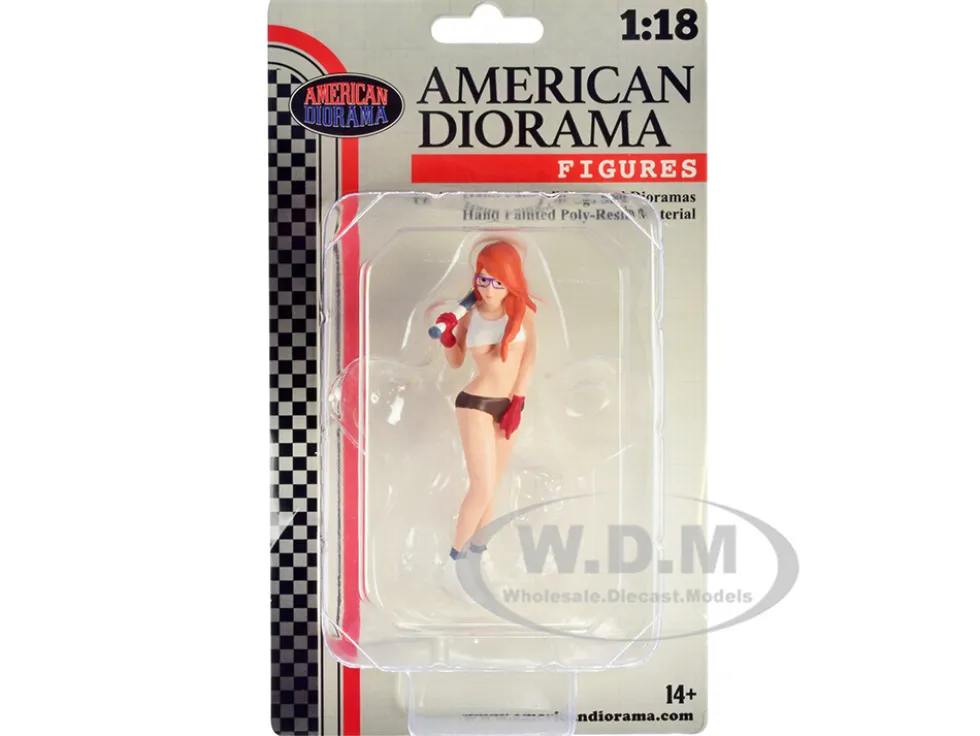 Cosplay Girls Figure 6 for 1/18 Scale Models American Diorama 18306
