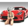 Cosplay Girls Figure 5 for 1/18 Scale Models American Diorama 18305