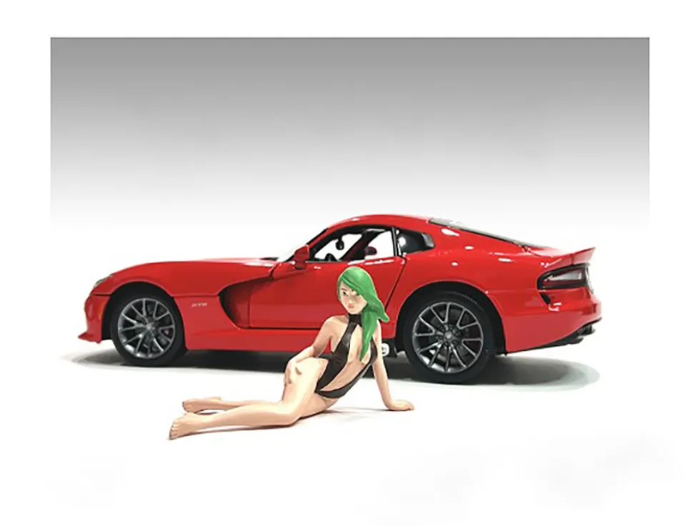 Cosplay Girls Figure 1 for 1/18 Scale Models American Diorama AD18301