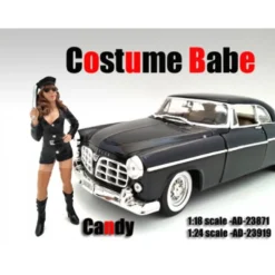 Costume Babe Candy Figure For 1:24 Scale Models American Diorama 23919