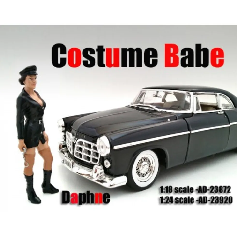 Costume Babe Daphne Figure For 1:18 Scale Models American Diorama 23872