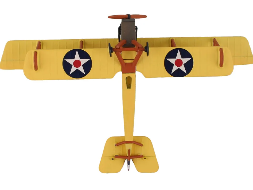 Curtiss JN4 Jenny Biplane Aircraft US Air Mail Service United States Army 1/100 Diecast Model Airplane Postage Stamp PS5810-1
