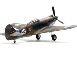 Curtiss P-40B/C Warhawk Fighter Aircraft "White 48, David Lee 'Tex' Hill, 2nd Squadron, Panda Bears, Chinese Air Force, Burma" (1942) 1st American Volunteer Group 1/72 Diecast Model Airplane by Legion