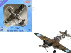 Curtiss P-40B/C Warhawk Fighter Aircraft 