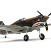 Curtiss P-40B/C Warhawk Fighter Aircraft "White 7, 1st Squadron, Flying Tigers, Chinese Air Force" (1942) 1st American Volunteer Group 1/72 Diecast Model Airplane by Legion