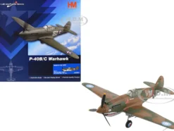 Curtiss P-40B Hawk 81-A2 Fighter-Bomber Aircraft