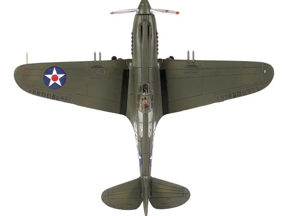 Curtiss P-40B HAWK 81A-2 P-8127 Aircraft Fighter 47th Pursuit Squadron 15th Pursuit Group Serial 316/15P Hawaiian Islands Pearl Habor 7 December 1941 WW2 Aircrafts Series 1/72 Diecast Model Forces of Valor FOV-812060D