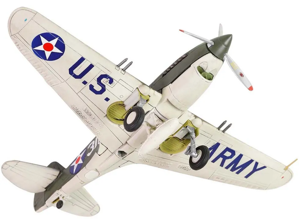 Curtiss P-40B HAWK 81A-2 P-8127 Aircraft Fighter 47th Pursuit Squadron 15th Pursuit Group Serial 316/15P Hawaiian Islands Pearl Habor 7 December 1941 WW2 Aircrafts Series 1/72 Diecast Model Forces of Valor FOV-812060D