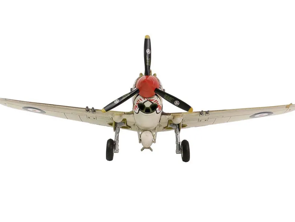 Curtiss P-40B Tomahawk MK IIB Aircraft Fighter 112 Squadron Royal Air Force AK402, GA-F North Africa October 1941 WW2 Aircrafts Series 1/72 Diecast Model Forces of Valor FOV-812060A