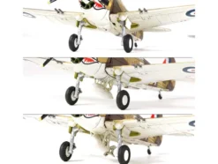 Curtiss P-40B Tomahawk MK IIB Aircraft Fighter 112 Squadron Royal Air Force AK402, GA-F North Africa October 1941 WW2 Aircrafts Series 1/72 Diecast Model Forces of Valor FOV-812060A