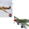 Curtiss P-40E Warhawk Fighter Aircraft "China-Burma-India Theater" (1942) United States Army Air Forces 1/72 Diecast Model Airplane