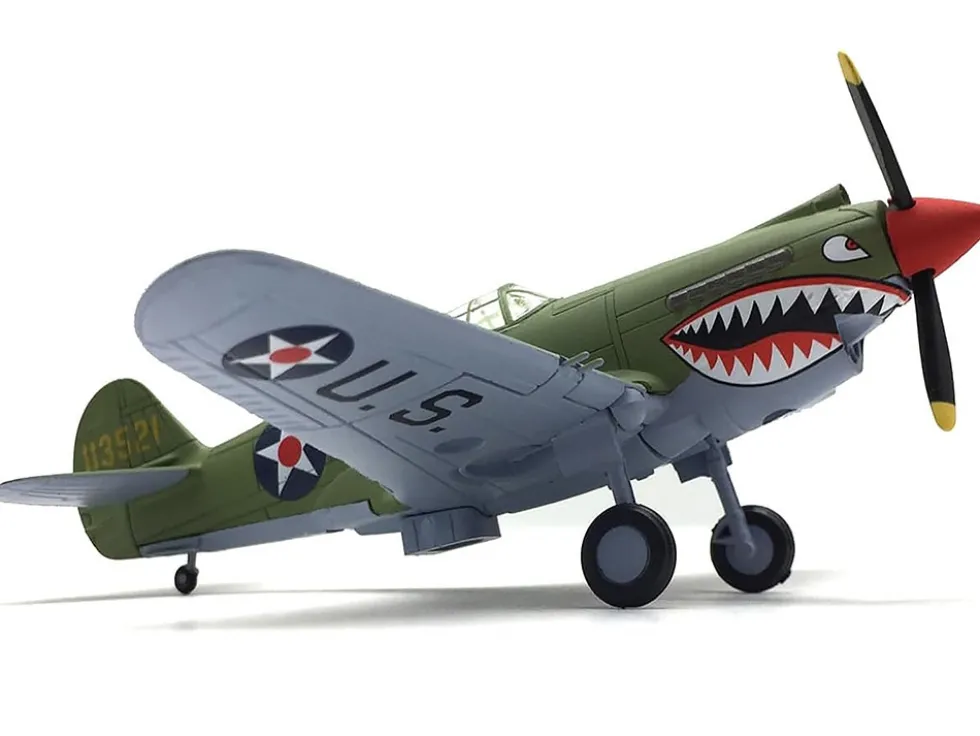 Curtiss P-40E Warhawk Fighter Aircraft "China-Burma-India Theater" (1942) United States Army Air Forces 1/72 Diecast Model Airplane